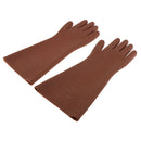 1 Pair Rubber Electric Safety Gloves, Free Size