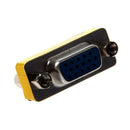HD15 (VGA) Female / HD15 (VGA) Female, VGA Mini Gender Changer (For PC)
