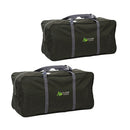 MagiDeal Pack Of 2 Outdoor Travel Duffel Bag Camping Equipments Zipper Bags