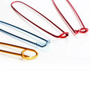 4 Sizes/Set Aluminum Stitch Holders Pins Knit Knitting Crochet Needles V7C3