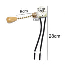 4pcs home ceiling fan lamp wall light replacement pull chain cord switch FT