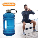 2.2L Large Capacity Water Bottle BPA Free Kettle for Fitness (Dark Blue)
