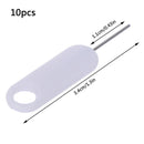 10Pcs Sim Card Tray Removal Pin Eject Opener Tool for Smartphones Tabl lj