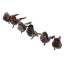Artificial Animal Feather Foam Magpie Taxidermy Garden Home Decor Ornament