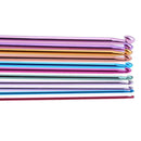 11pcs Multicolour Aluminum Single Pointed Yarn Weave Craft Crochet Hooks