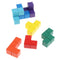 Soma Cube Wooden  Puzzle Box Stacking Blocks Games with 7 Colorful Bricks, 3x3