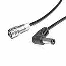 DC 5.5x2.1mm Power Cable Cord for BMPCC 4K Camera DC Interface 90 Degree Plug