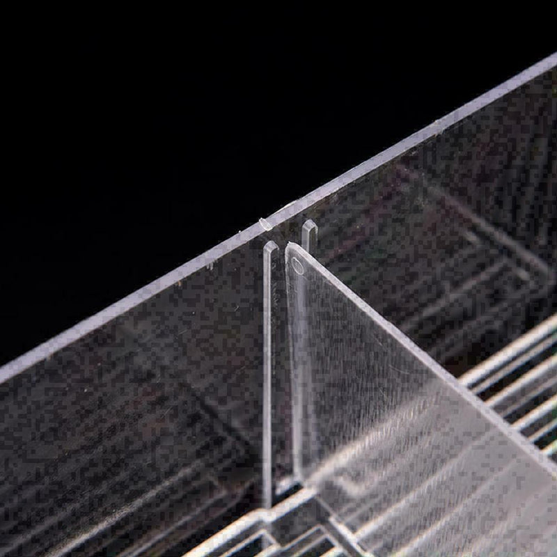 Aquarium Fish Pond Guppy Double Breeding Breeder Rearing Box Hatchery Trap W6J0