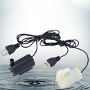 Micro USB DC 3/5 / 6V Water Pump For Hydroponics Fish Tanks