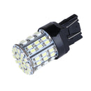 2X T20 W21W 7443 7440 LED 64-SMD 1206 Tail Stop Brake Light Bulb Lamp White A
