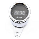 Digital Red LED Tachometer Tach Gauge/RPM Meter For Motorcycle DC 12V