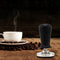 51mm Black Espresso Tamper with Stainless Steel Calibration Barista Flat Co E1Y6