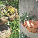 12" 30cm Hanging Basket Liners Basket Plant Fiber Liners For Flower Pots US Ew