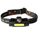 Night Fishing Camping Climbing LED T6 COB Rechargeable Head Light Lamp Deluxe