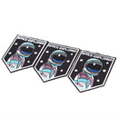 Embroidery sew iron on patch astronaut badge transfers cloth fabric applique MO