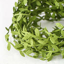 10M DIY Craft Artificial Green Leaf Vine Garland Plant Wreath Foliage Decoration