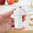Garlic Press Crusher Ginger Squeezer Slicer Masher Kitchen Tool PP Material