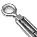 5pcs M5 Stainless Steel 304 Hook & Eye Turnbuckle Hook Wire RopeTension