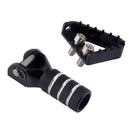 1Set Black Motorcycle Brake Pedal Pad w/ Gear Shift Lever for  RC125/200/390