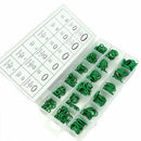Rubber 270pcs Set Car Air Conditioning Refrigerant A/C Trim Repair O-Ring S Ew