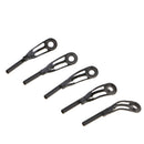 5pcs Ultralight Fishing Rod Tip Tops Rings Guides Tip Repair Kit DIY Top Eye