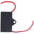 CBB61 15uF AC 450V Rectangle Dual Wire Motor Running Capacitor Black F1T3