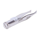 Stainless Steel Eyelashes Eyebrow Tweezer + LED Light