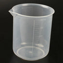 150 250 500 ml beaker of clear plastic 3 pcs. Measuring cup tool F1E5