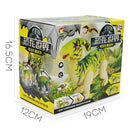 Creative Toys Simulation Electric Dinosaur Lay Egg Projection Function Green