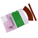 Potted Bouquet Fabric Felt kit Non-woven Cloth Craft DIY Sewing Material