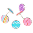 100Xcartoon map push pins for photos wall maps bulletin board or corkboard 3C