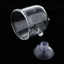 2x Fish Feeder Aquarium Clear Live Red