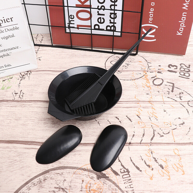 Hair Color Mixing Bowls With 3Pc Plastic Hair Tools Hair Dye Styling Accessor Hn