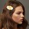 Simulation Egg Hair Clip Women Hairpin Headwear Hair Ropes Accessories (A)