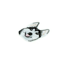 1pc Husky Dog Embroidery Sew Iron On Patch Badge Clothes Applique Accessories JR