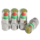 Quelima 4PCS 2.0 / 2.2 / 2.4Bar 28-48PSI Car Automatic Tire Pressure Monito Z7P7