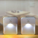 Human Induction Sensor LED Night Lamp Battery Powered Emergency Light Home