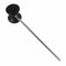 Stainless steel & felt Shaft Black Drum Pedal Bass Drum Beater Instrument A