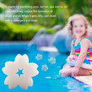 10pcs/set For Cleaning Swimming Pool Hot Tub Sakura Shape Oil Absorbing Sponge