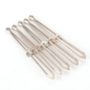 5x Wear Elastic Belt Wearing Rope Weaving Tools Stainless Steel Gets Cited Cl JR