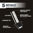 D2R/D2S/D2C 35W Hid Xenon Headlight Replacement Bulbs Lamps (1 Pair) BBT 60 J1B1