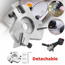 1X(Woodworking Turbo Plane Wood Carving Blade For 100Mm 115Mm Disc 4 1/2" A