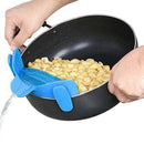 Silicone Pot Filter Kitchen Clip Pot Filter Drain Excess Liquid Drain Pasta R8V5