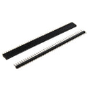 5 PCS Pack 40 Pin 2.54mm Single Row Straight Male + Female Pin Header Strip