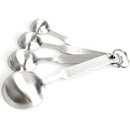 4pcs Stainless Measuring Spoons Tea Coffee Cooking Baking Measure Scoop Cup A