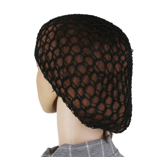 2 Pieces Black Hair Net with Elastic, for Civil War Era Costumes