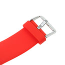 Silicone Gel Wrist Band Replacement Strap for Polar A360 Smart Watch Red