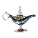 Chic Wishing Lamp Decorative Lamp Metal Craft Home Decor Jewelry Storage Box