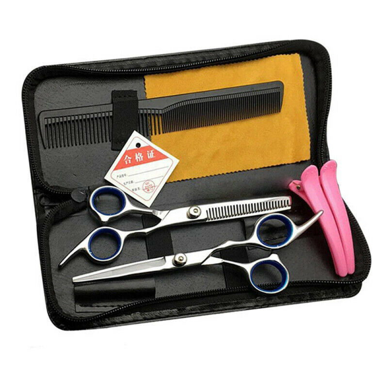 6" Professional Hairdressing Scissors Set Japan Hair Cutting Thinning Shears YM
