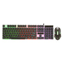 Premium USB Wired  Gaming 104 Keys Keyboard Mouse Sets RGB Backlight (Pack of 1)